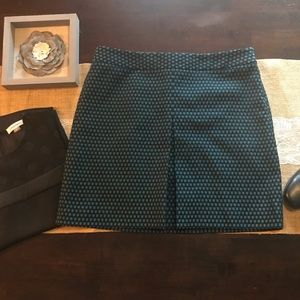 Ann Taylor LOFT Geometric Print Skirt - 14P - EUC